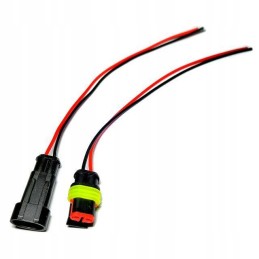 Elektros jungtis 2 kontaktų sandariklis 1 5 su kabeliu