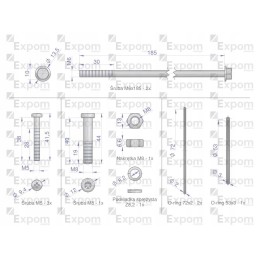 MS101ex starterio surinkimo komplektas, naujo tipo eksp