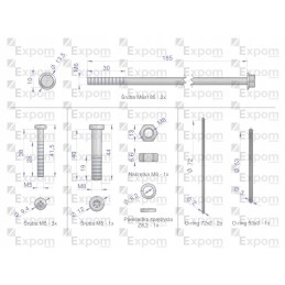 MS101ex starterio surinkimo komplektas, naujo tipo eksp