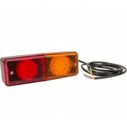 LED galinis žibintas, stačiakampis, 12 24v