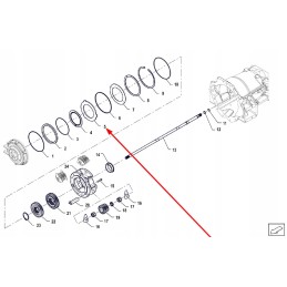 P5m37301133 diskinis spyruoklinis diskas