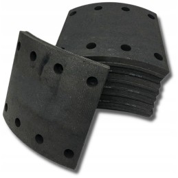 Stabdžių kaladėlės 184x180x18 p4 autosan priekabos