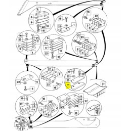 Ilgaamžis JCB krautuvo svirties prailginimo sklendė 22 mm