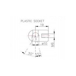 Durų dujinė spyruoklė Zetor 23066 275mm 200n