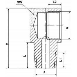 Kampinis kampas ag ig 90 clew90mk8m10