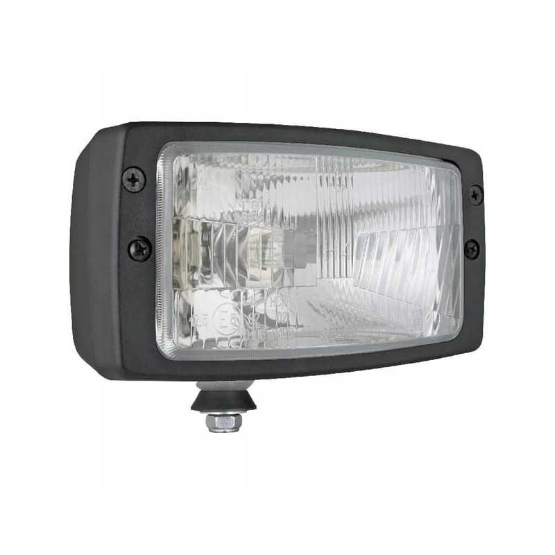 Priekinis žibintas h4 stačiakampis 12 24v