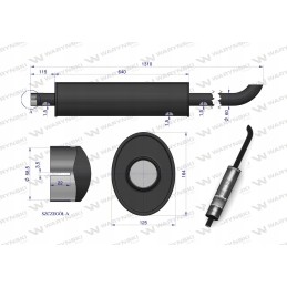 Baltarusijos mtz 80 82 apronar warynski išmetimo duslintuvas