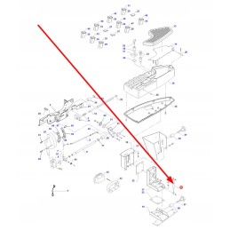 D45080025 valdymo pulto dujų pavara