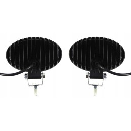 Darbinis šviestuvas 8 LED ovalus halogeninis 12 24v x2 vnt