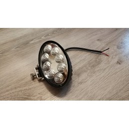Darbinis šviestuvas 8 LED ovalus halogeninis 12 24v x2 vnt