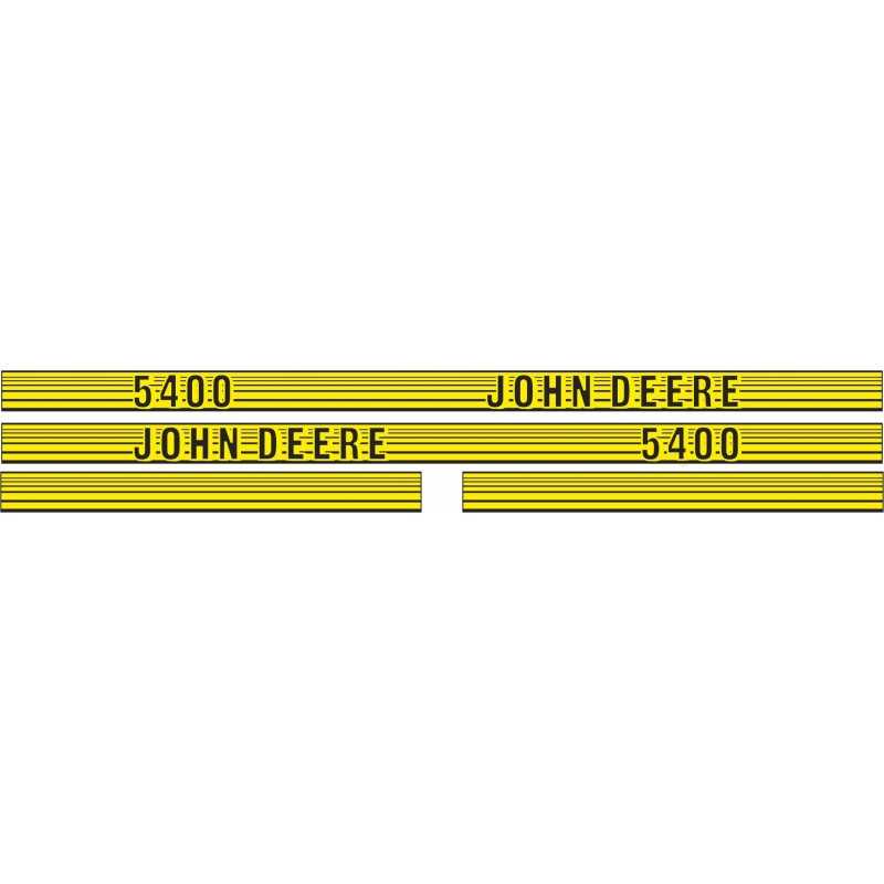 John Deere 5400 laminuoti lipdukai