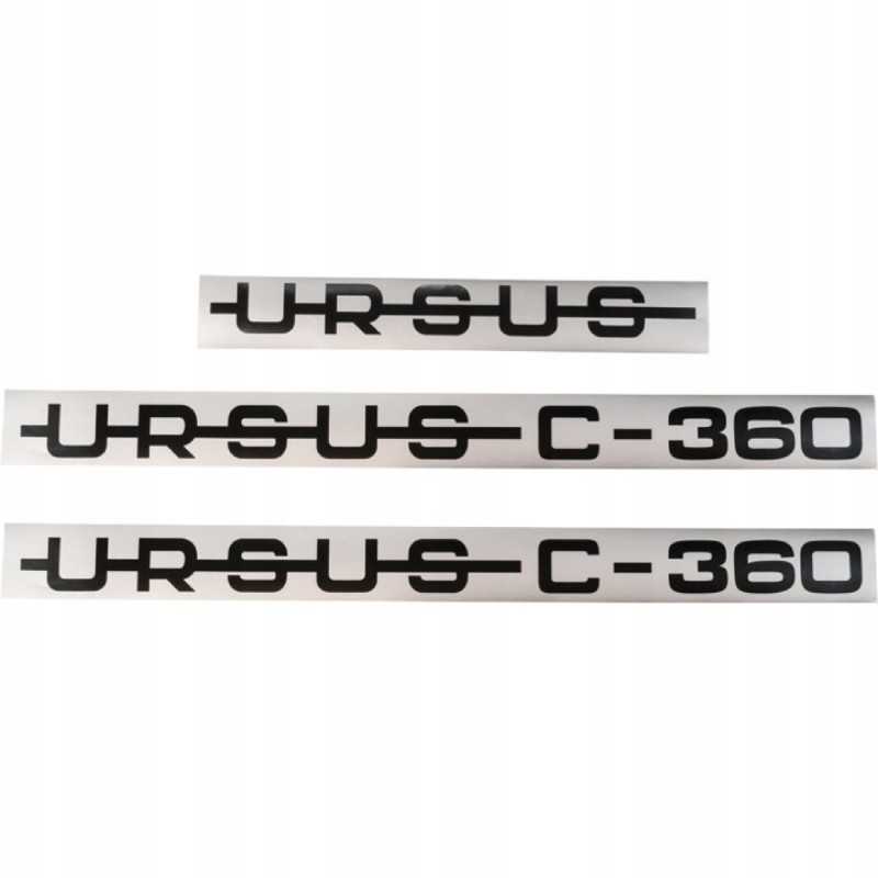 Rinkinys ursus c 360 lipdukų, ursus c 360 lipdukų