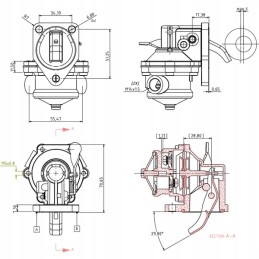 Deutz Fahr kuro padavimo siurblys 4157603