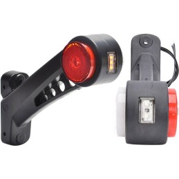 Priekabos priekabos šviesos diodų kombinuotos lempos