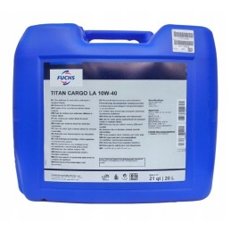 Fuchs titan cargo la 10w40 10w 40 20l e9