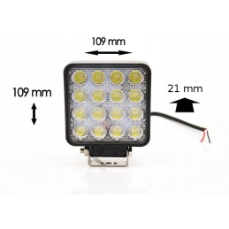 Darbo lempa statybinei technikai 48w r30 12 24v