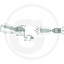 Važiavimo krypties jungiklis Naujoji Olandija 47132542