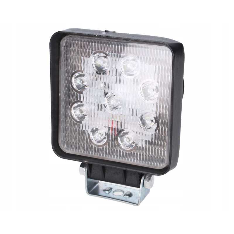 LED darbo lempa 27w, fokusuota šviesa, traktorius