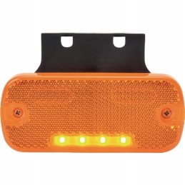 Stačiakampė LED šoninė gabaritinė lemputė 12 24v