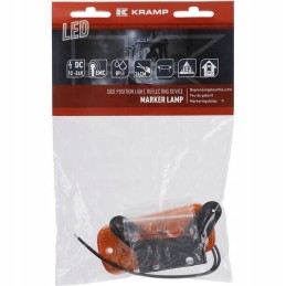 Stačiakampė LED šoninė gabaritinė lemputė 12 24v