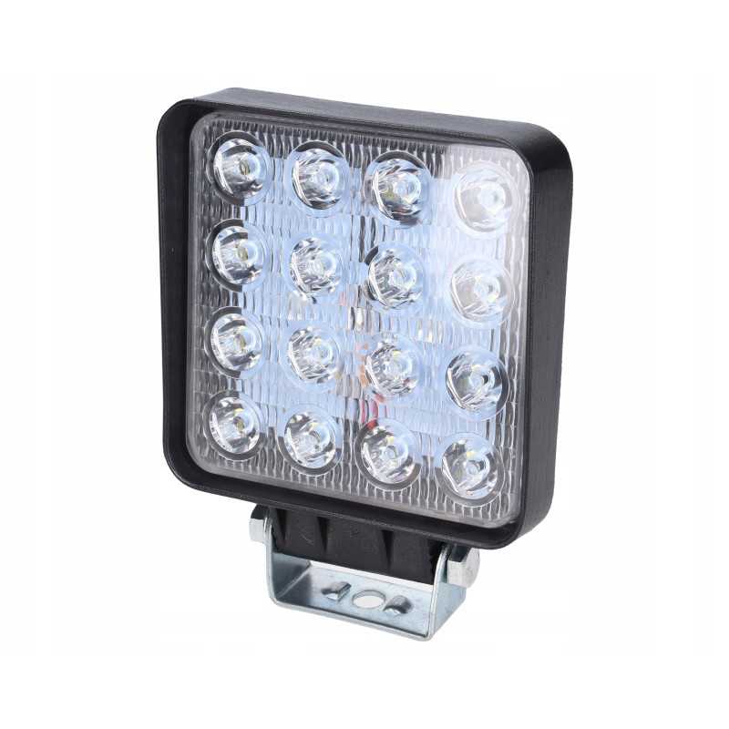 LED darbo lempa 48w, fokusuotas traktoriaus apšvietimas