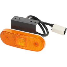 Stačiakampė LED šoninė gabaritinė lemputė 12 24v