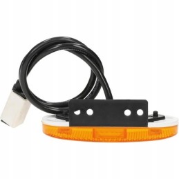 Stačiakampė LED šoninė gabaritinė lemputė 12 24v