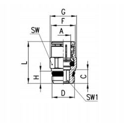 Kabelio kištuko jungtis Sprint 12 g3 8