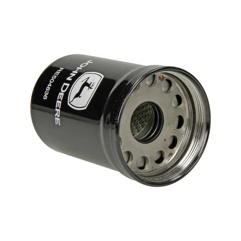 Re504836 alyvos filtro originalus blokas