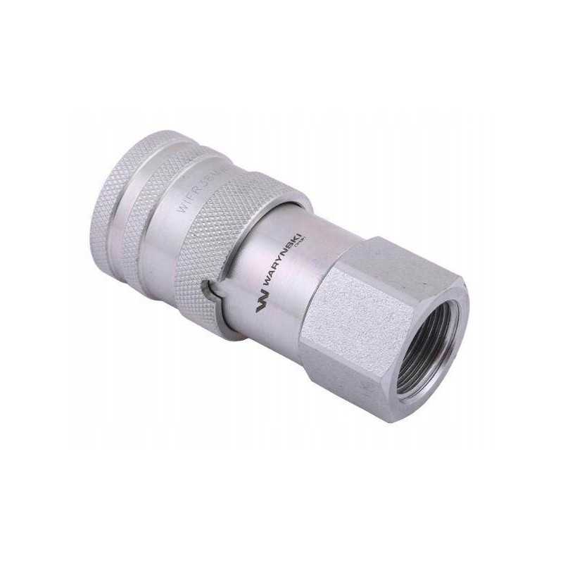 Sauso pjovimo hidraulinės greitosios jungties dydis