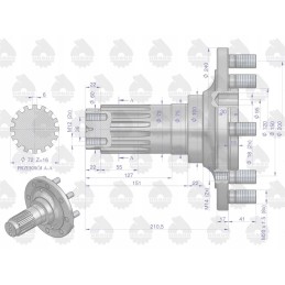 Galinio rato velenas C 330 originalus Ursus