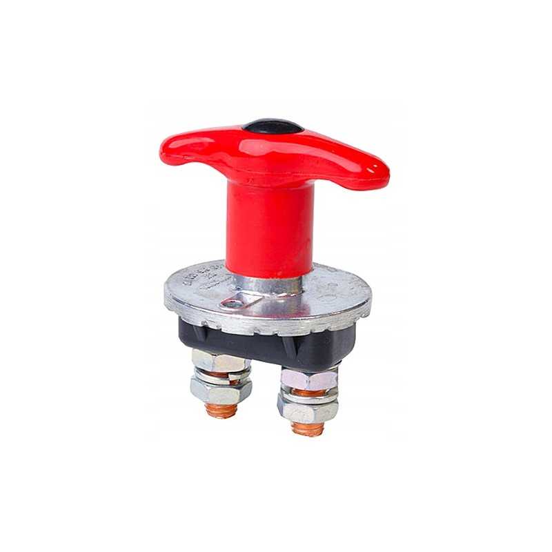 Baterijos 2000a atjungiklio maitinimo jungiklis hebel