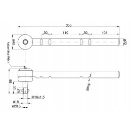 Ilgas rutulinis šarnyras be sriegio 46635660 902010 c
