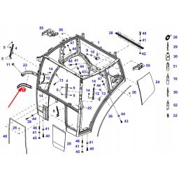 339810010040 kabinos rėmo dangtis