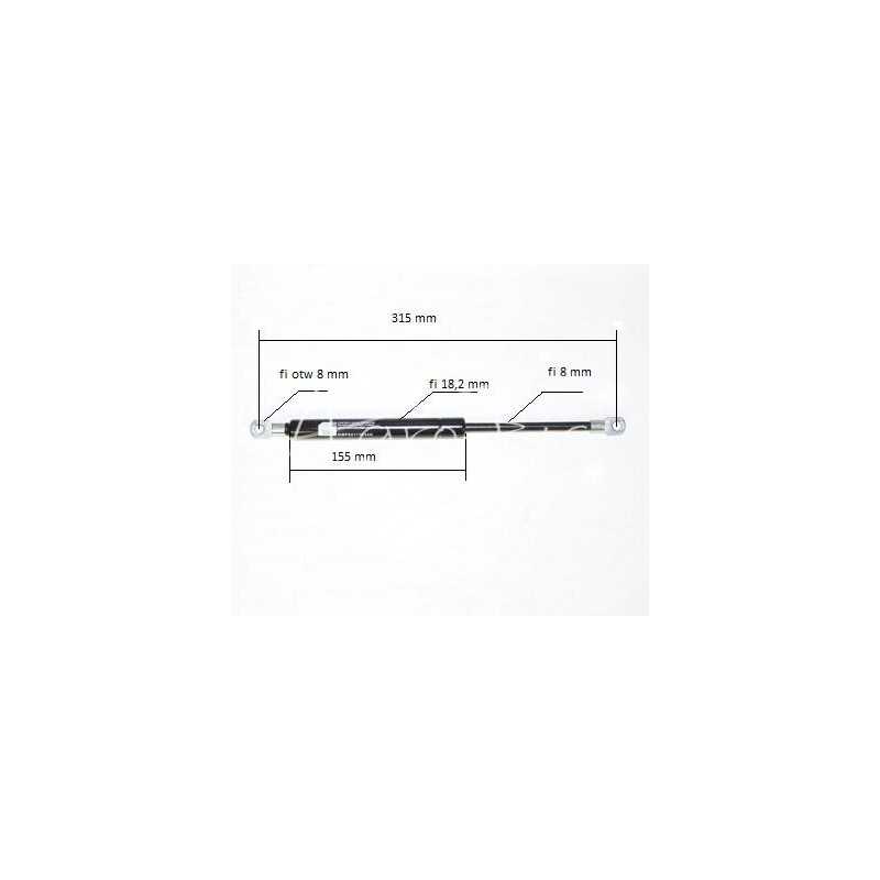 Zetor 24380 stogo dujinė spyruoklė