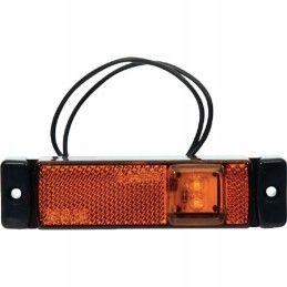 Stačiakampė LED šoninė gabaritinė lemputė 12 24v