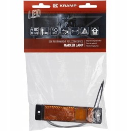 Stačiakampė LED šoninė gabaritinė lemputė 12 24v