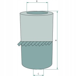 Oro filtras 17mm 264mm 65mm fleetguard