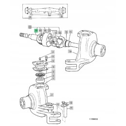 Polos ilgas priekinis jcb 2cx 3cx 4cx 914 80202