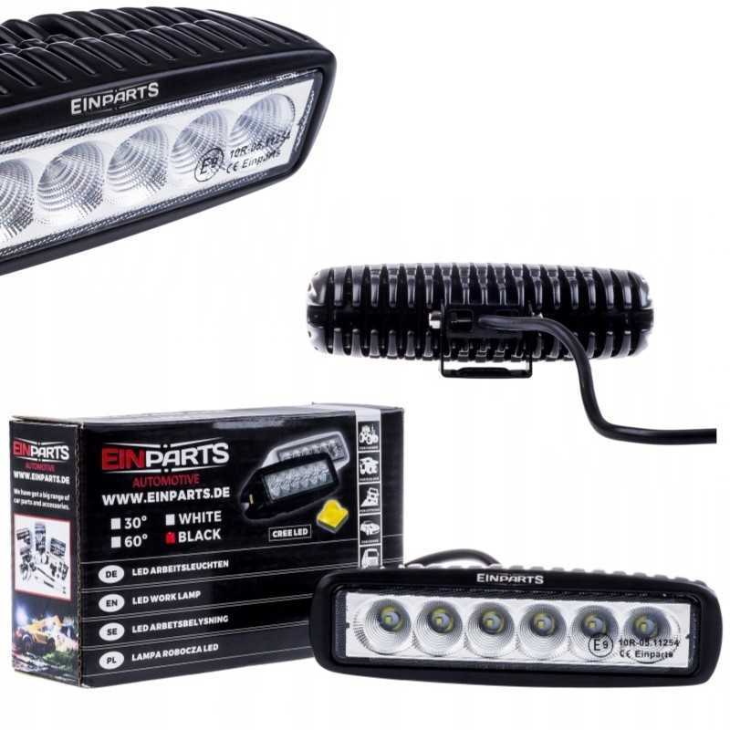 LED darbinė halogeninė lempa LED 18W Cree 60