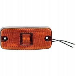 Stačiakampė LED šoninė gabaritinė lemputė 12 24v