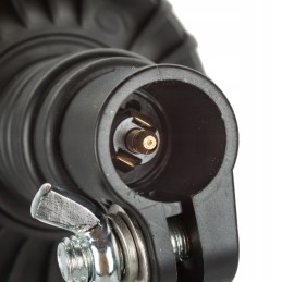 Įspėjamasis švyturys 36 led 12v 24v su t laikikliu