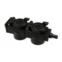 Tiesi alyvos surinkimo sistemos jungtis