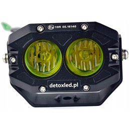 LED darbo lempos 2x30w geltonos, 2vnt