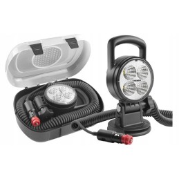 LEDF 58 darbo lempa 2000lm korpusas su spiraline rankena 8m