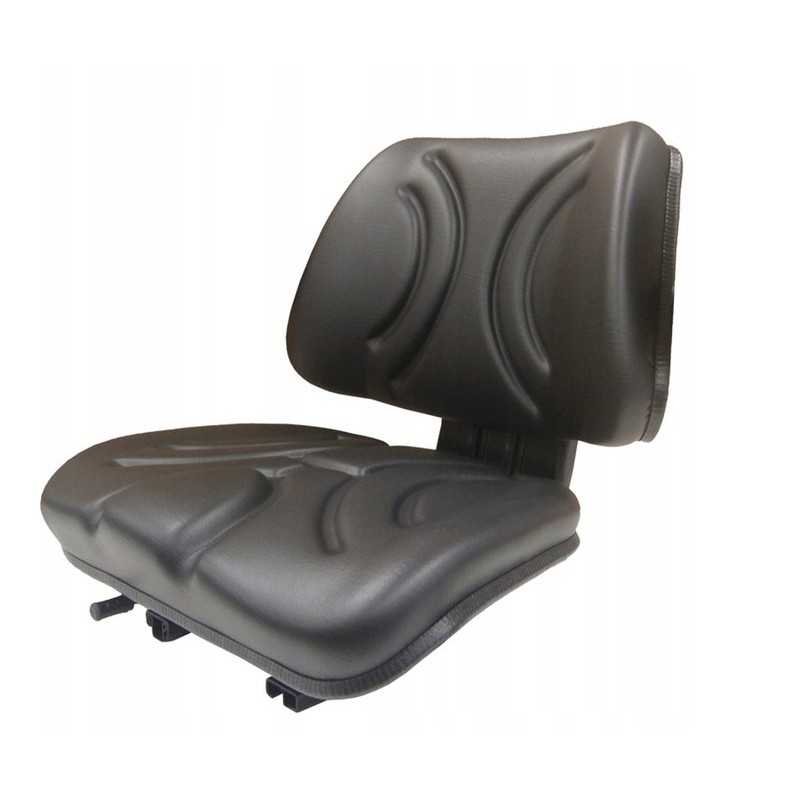 Padalinta sėdynė ant traktoriaus krautuvo