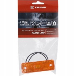 Stačiakampė LED šoninė gabaritinė lemputė 12 24v