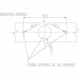 Stačiakampė LED šoninė gabaritinė lemputė 12 24v