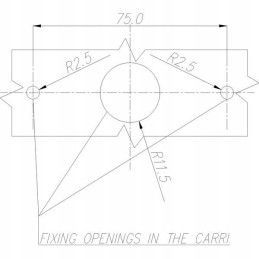 Šoninis gabaritinis žibintas stačiakampis LED 12 24v Kramp