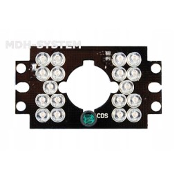 IR apšvietimas 12m 60x34mm kamerai